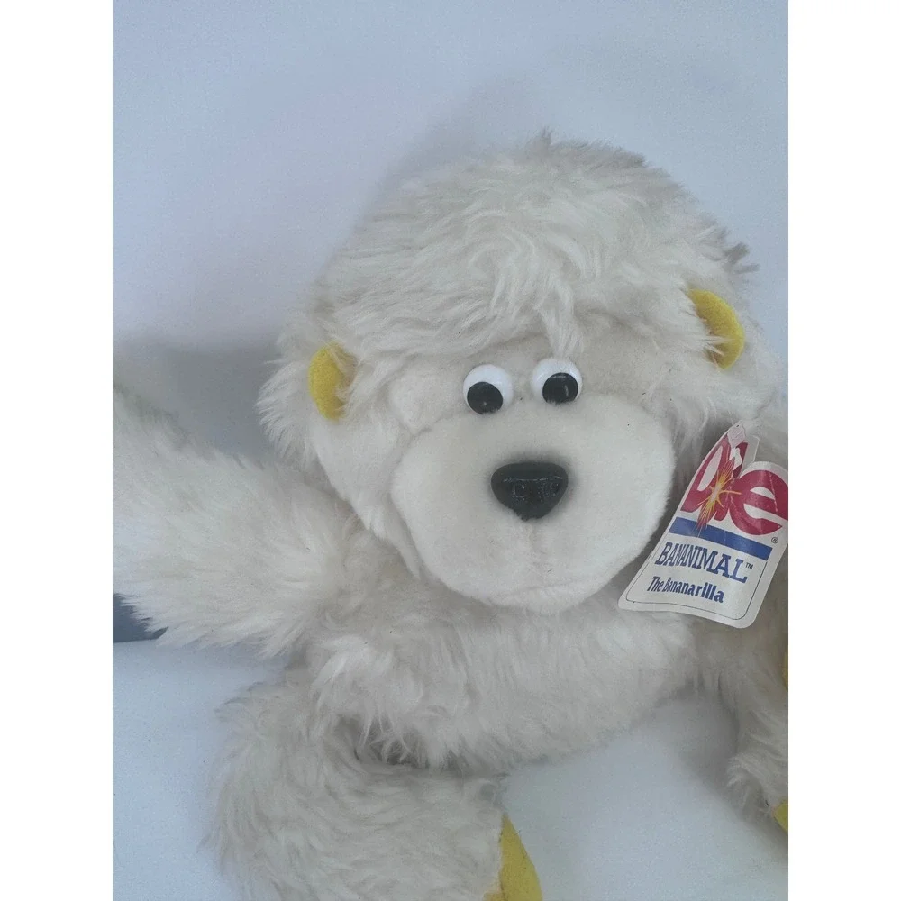 Dole‎ Bananimal Plush Toy 1988 White Yellow The Bananarilla Vintage Advertising